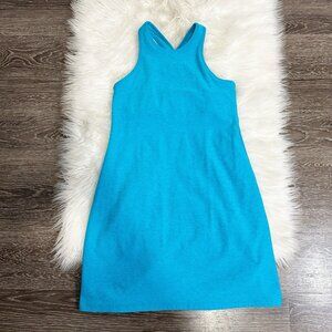 Beyond Yoga Womens Under Lock and Key Size Small Blue Glow Heather Spacedye